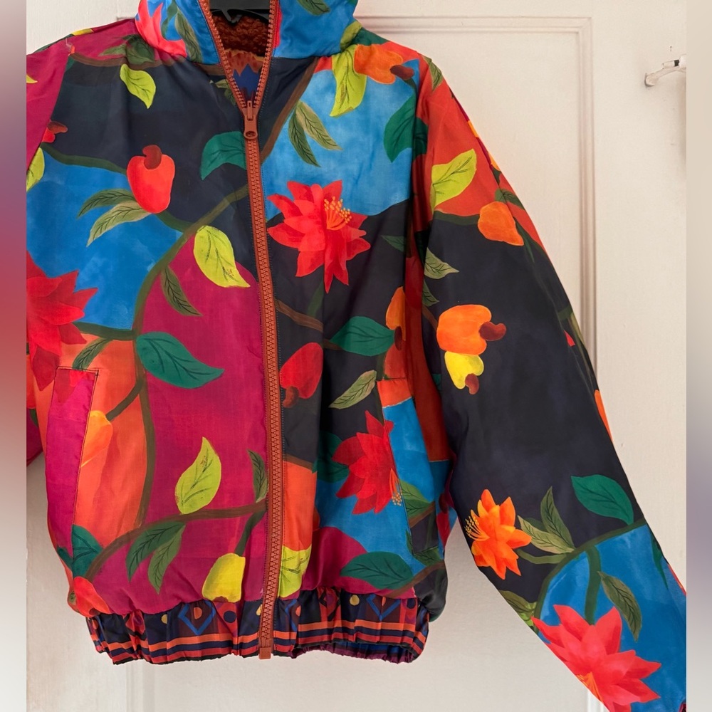 Farm Rio Lucy Floral Jacket - Picture 8 of 14